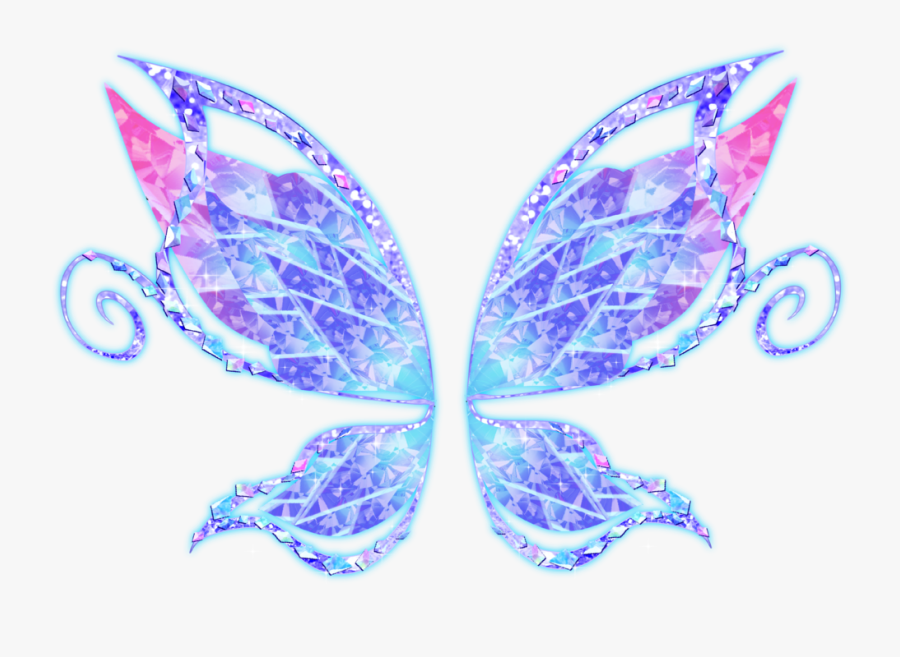 Png Fairy Wings Clipart - Blue Fairy Wings Png, Transparent Clipart