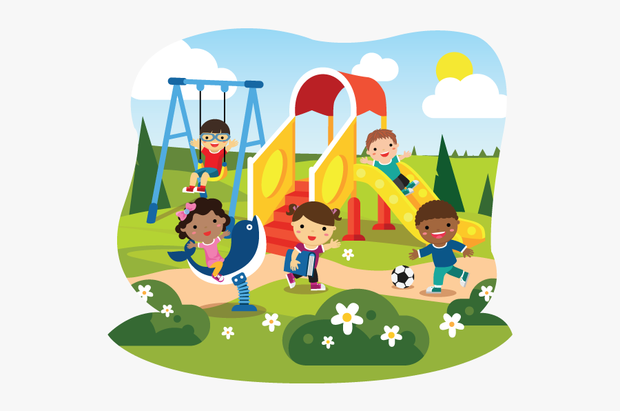 Preschool Playground Clipart, Transparent Clipart