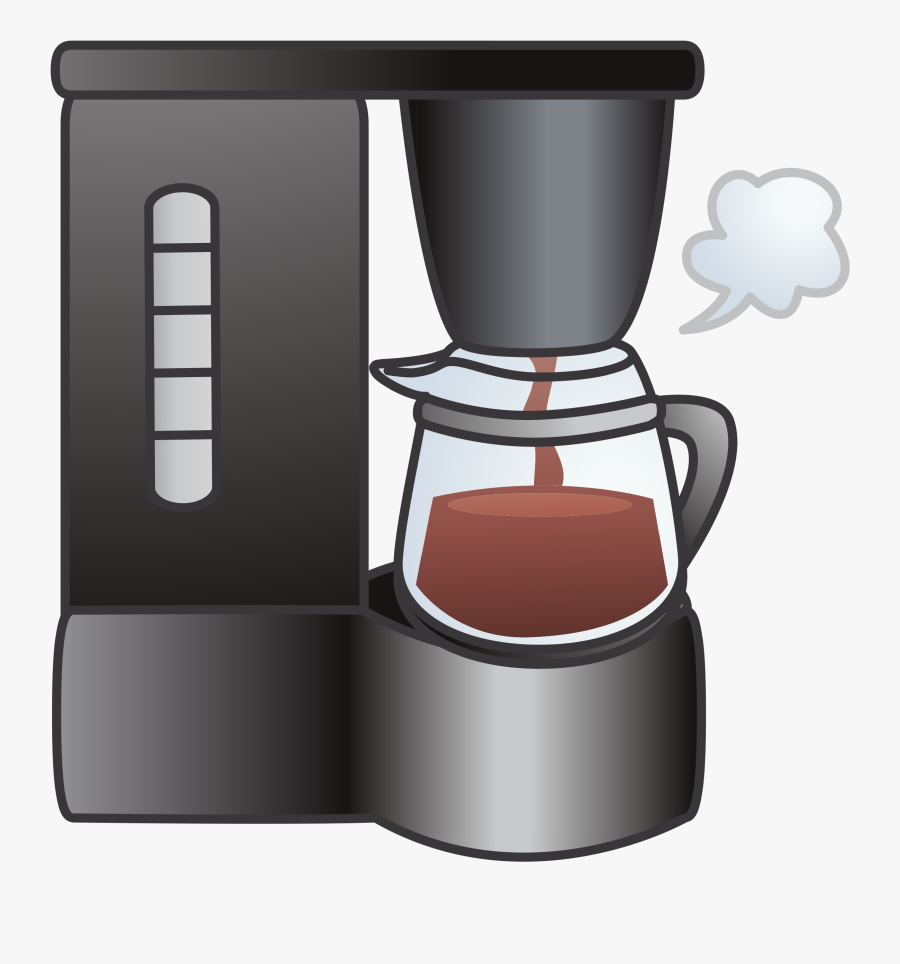 Clipart Coffee Kettle - Clip Art Coffee Maker, Transparent Clipart