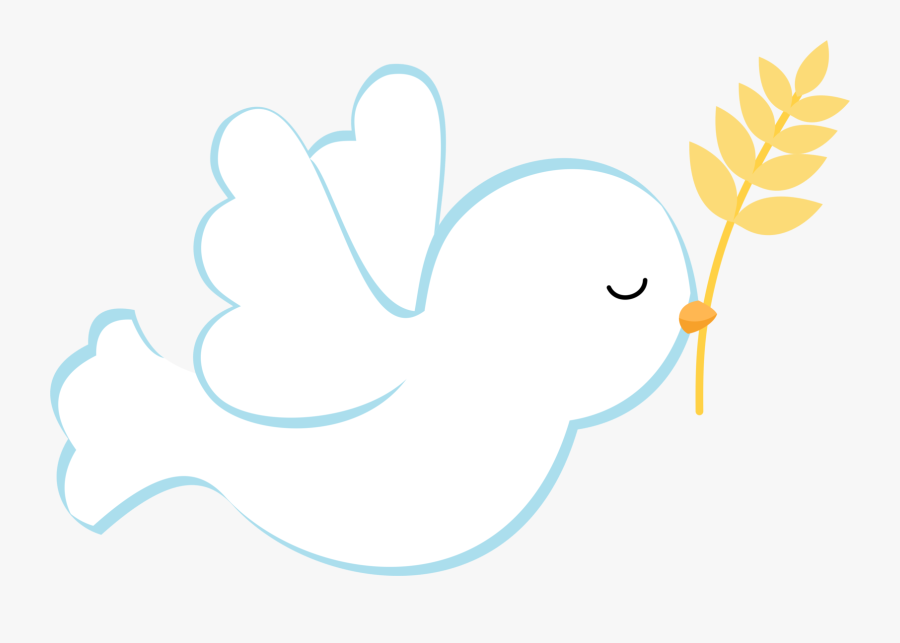Cross With Wings Clipart - Paloma De Primera Comunion, Transparent Clipart