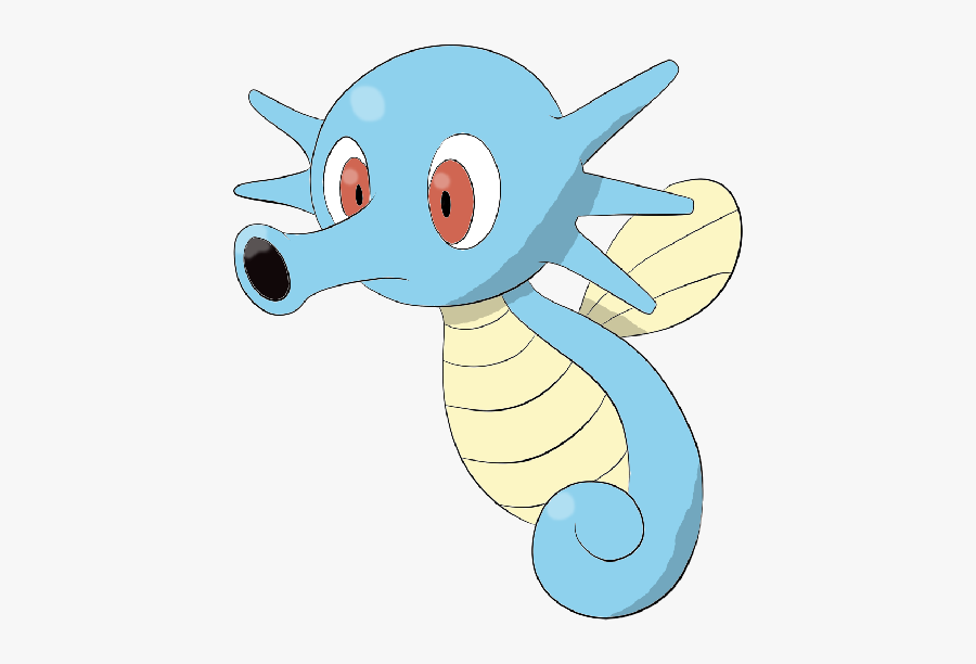 Horsea Pokemon Kawaii Freetoedit - Horsea Pokemon Transparent Background, Transparent Clipart
