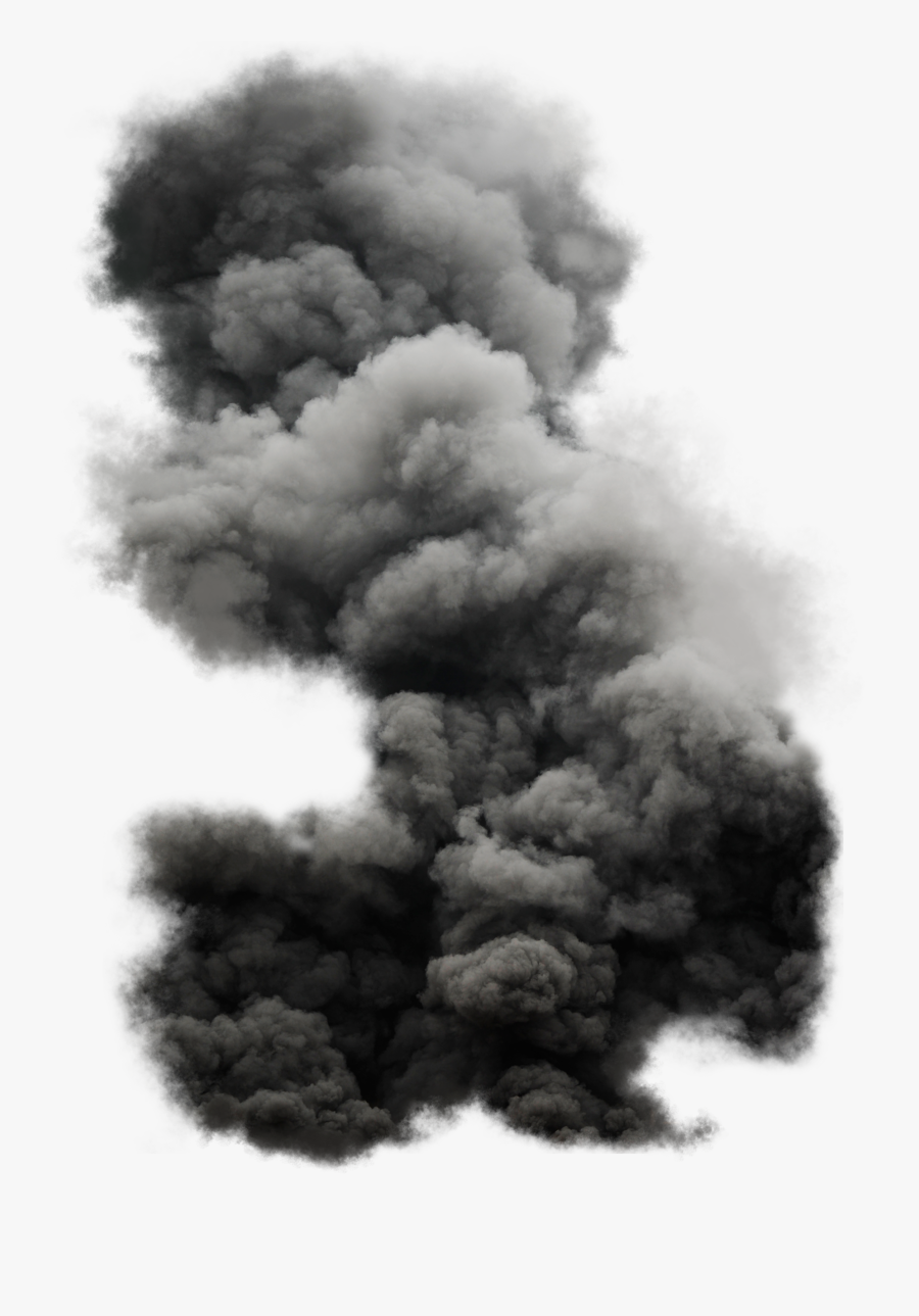 Smoke Effect Clipart Black Smoke - Black Smoke Bomb Png, Transparent Clipart