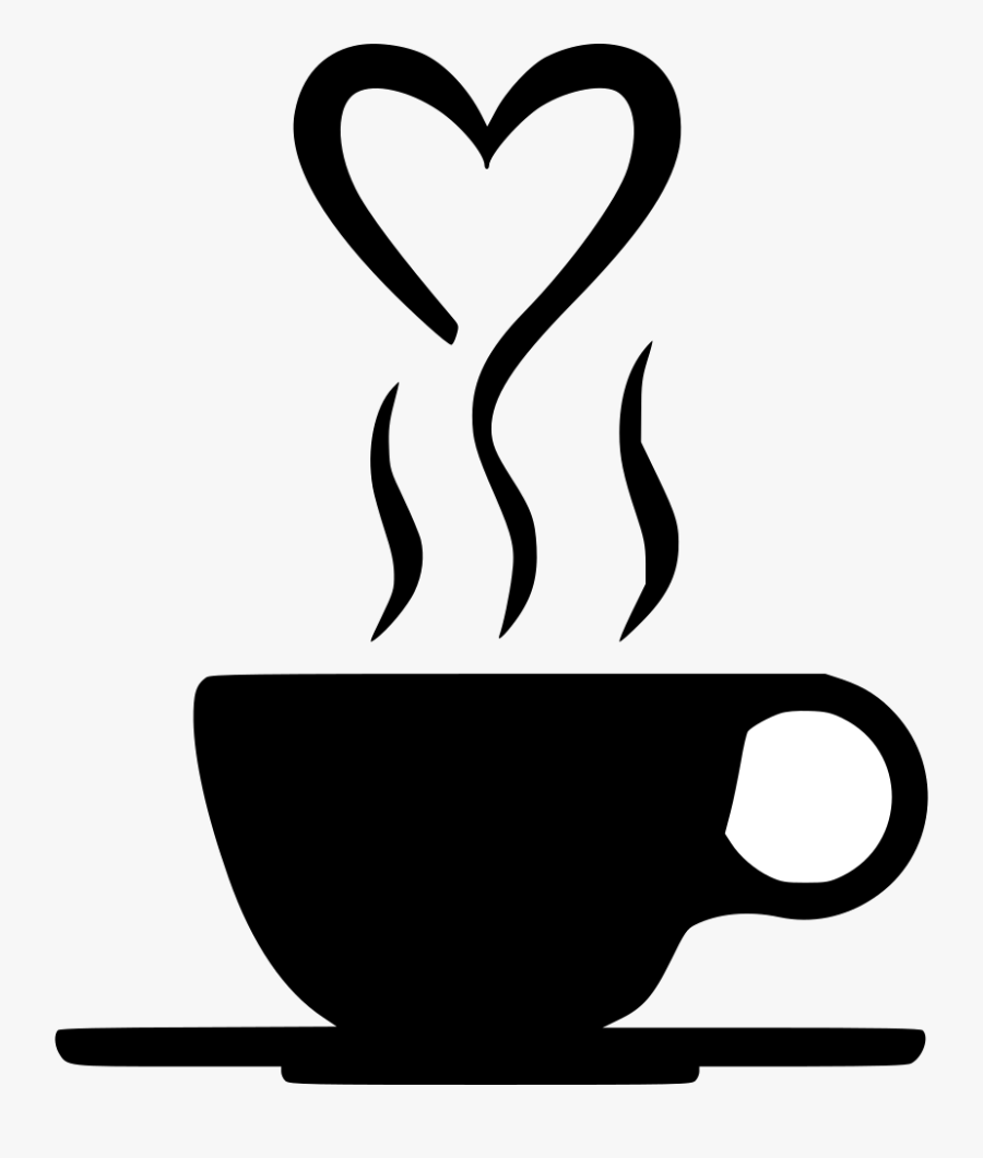 Coffee Smoke Transparent Clipart Pictures Free Png - Heart Coffee Cup Svg, Transparent Clipart