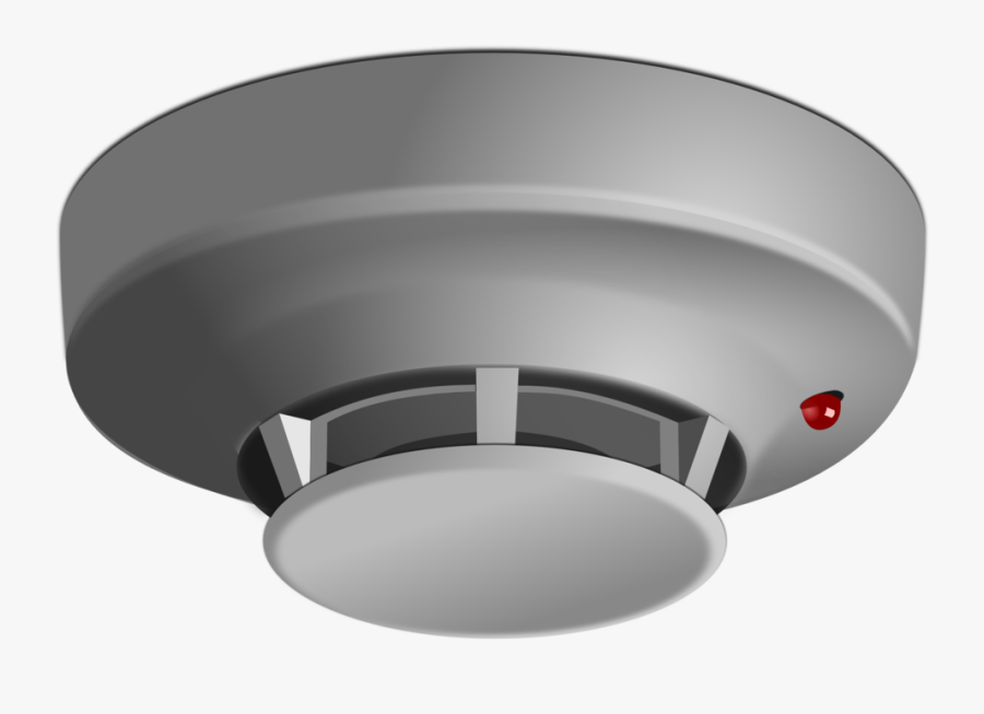 Detector - Clipart - Smoke Alarm Gif Transparent, Transparent Clipart