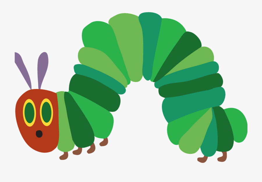 Clip Art Hungry Caterpillar Clipart - Very Hungry Caterpillar, Transparent Clipart