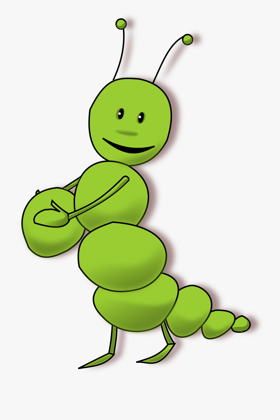 Caterpillar Clip Art, Transparent Clipart