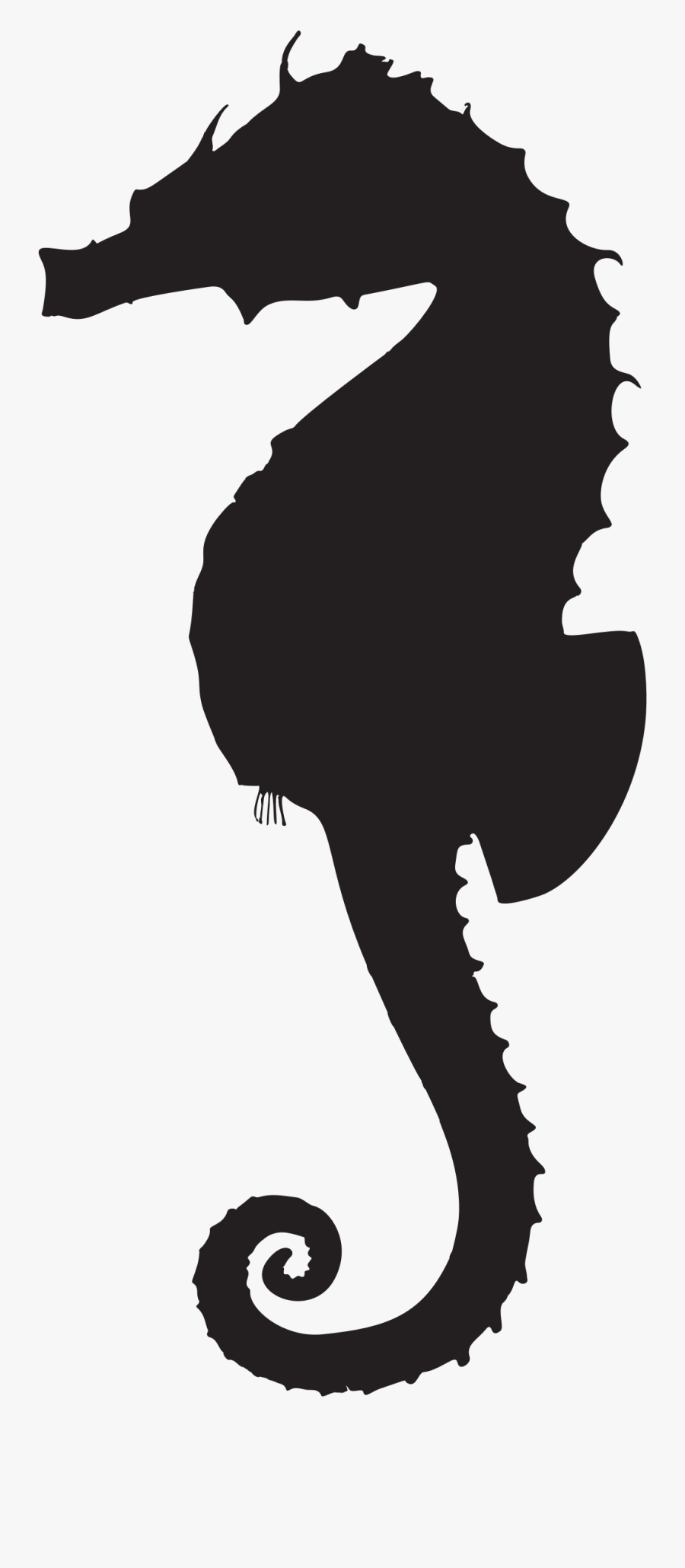 Clipart - Free Mermaid Clipart Silhouette, Transparent Clipart