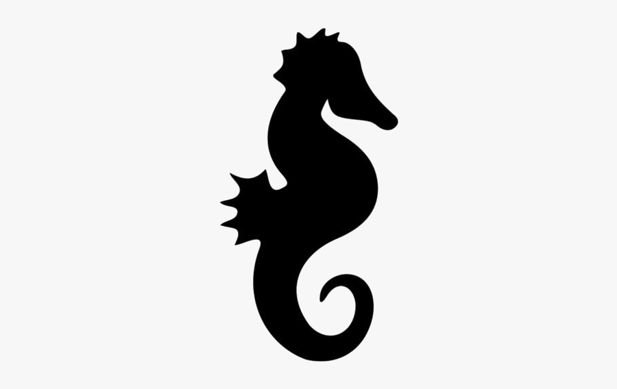 Transparent Seahorse Clipart, Seahorse Png Image - Seahorse Silhouette Png, Transparent Clipart