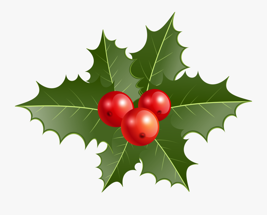 Holly Clipart, Transparent Clipart