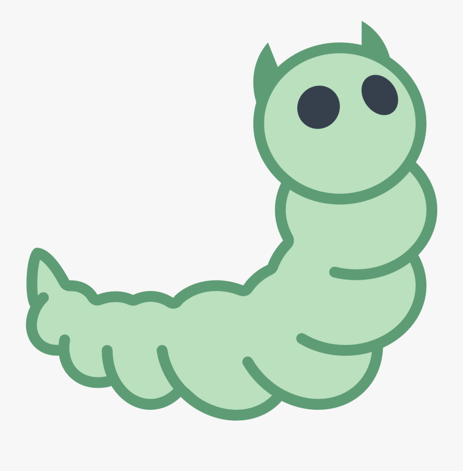Caterpillar Clipart Two - Caterpillar Icon, Transparent Clipart