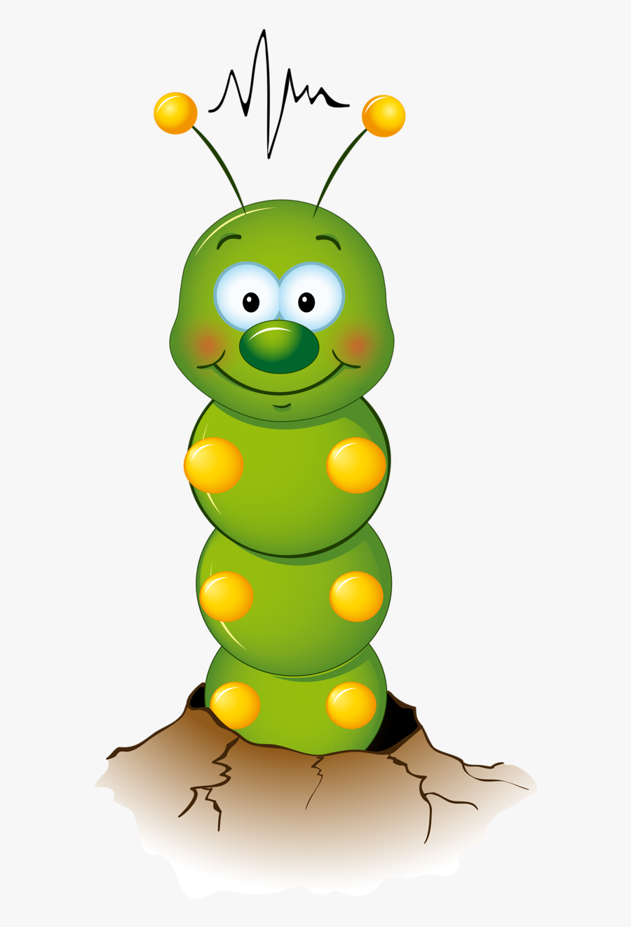 Cartoon Caterpillar Cute Caterpillar Clipart Free, Transparent Clipart