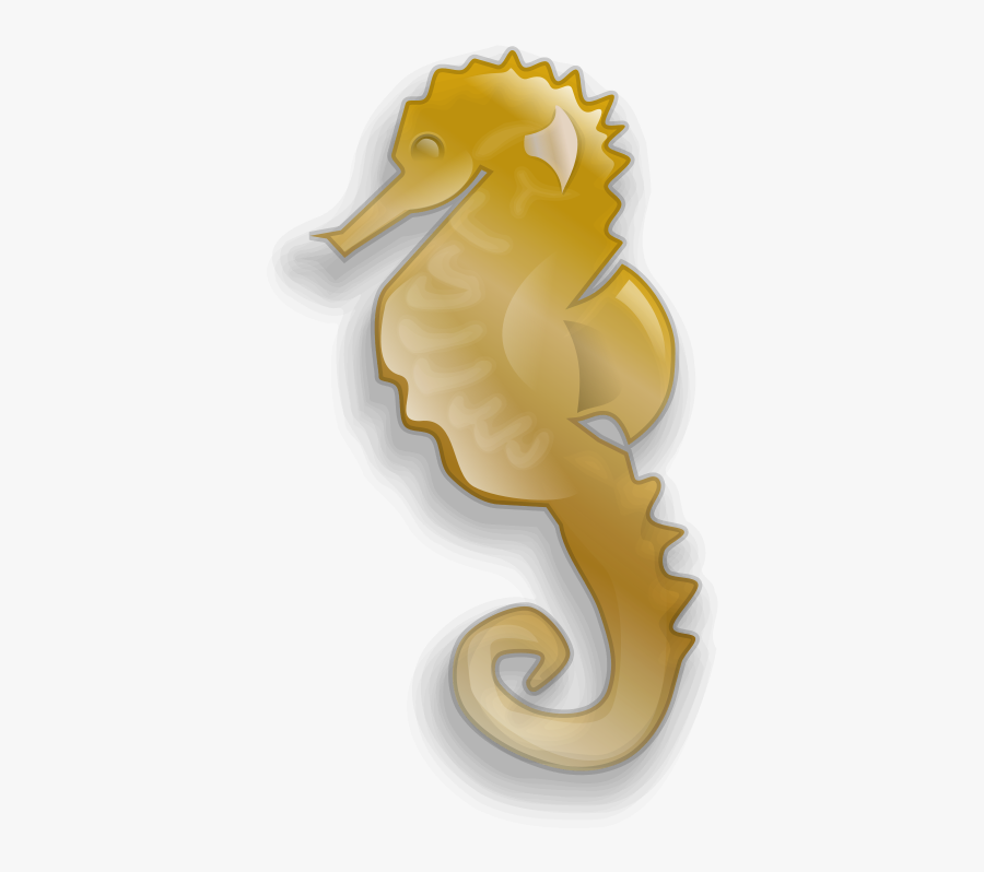 How To Set Use Seahorse Clipart , Png Download - Gold Seahorse Clipart, Transparent Clipart