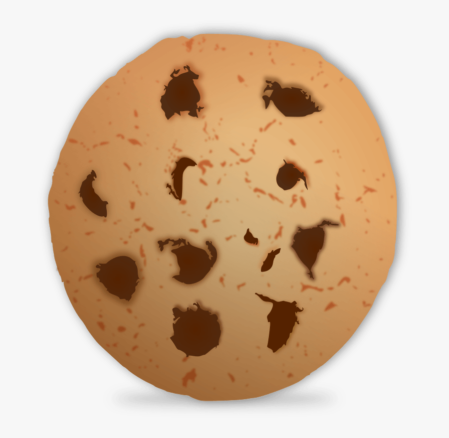Cookie No Background Clipart - Chocolate Chip Cookie Png Clipart, Transparent Clipart