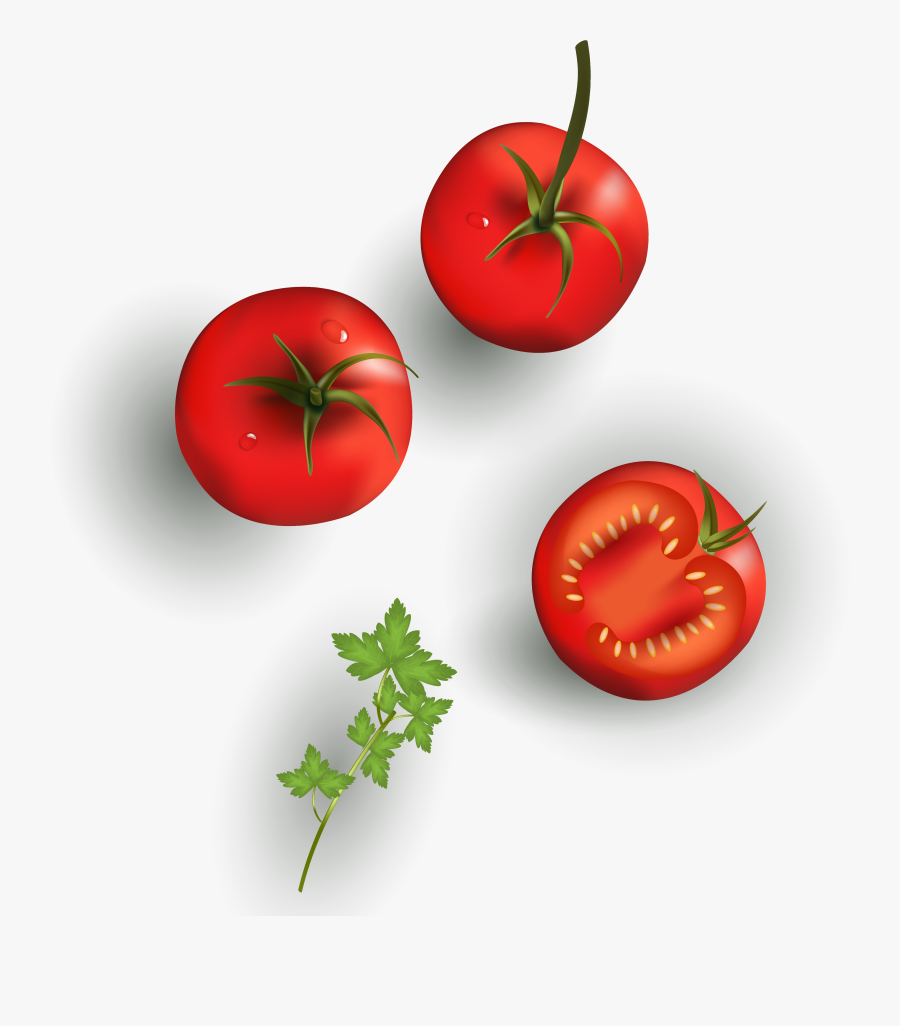 Cherry Tomato Vegetable Drawing Food - Vegetable Drawing With Texture, Transparent Clipart