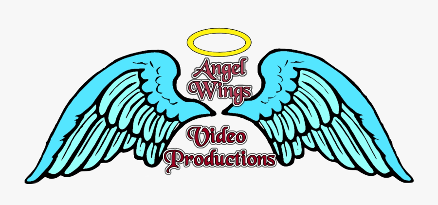 Angel Wings Video Productions Clipart , Png Download - Angel Wings Clipart Black And White, Transparent Clipart