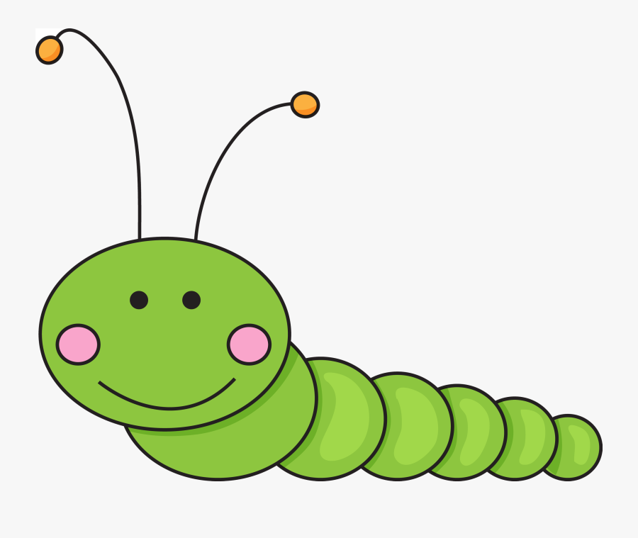 53914 - Cartoon Caterpillar Png, Transparent Clipart