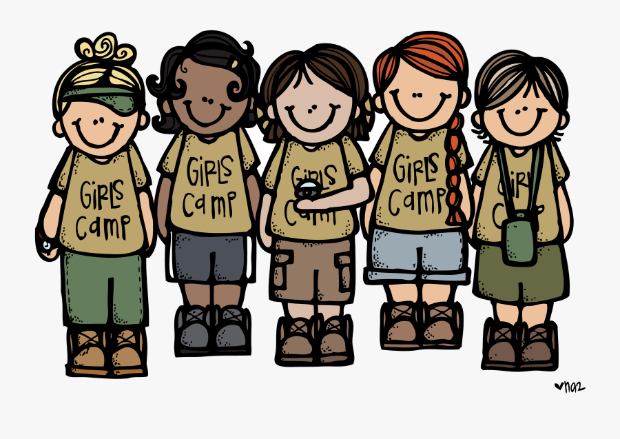 Girls Camp Clipart, Transparent Clipart