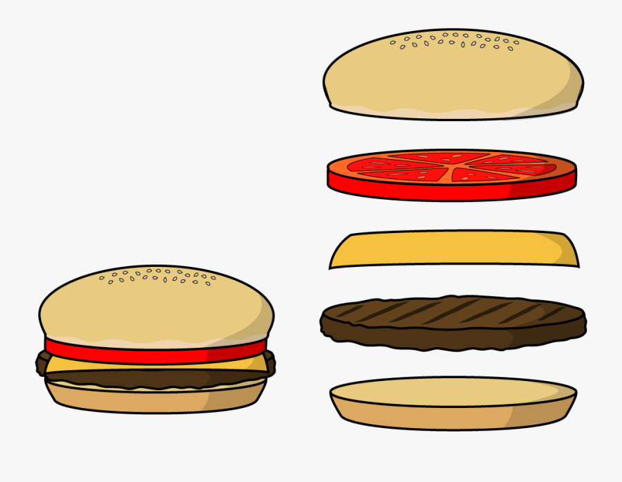 Tomato Clipart Long - Burger Patty Clipart Png, Transparent Clipart