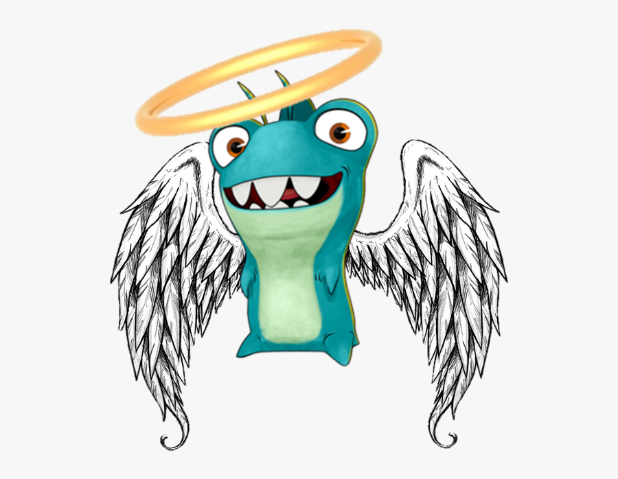 Supernatural Drawing Angel Wings Clipart , Png Download - Draw A Angel Step By Step, Transparent Clipart