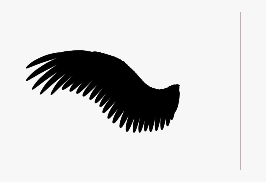Transparent Wing Clipart, Wing Png Image - Black Angel Wings Png, Transparent Clipart