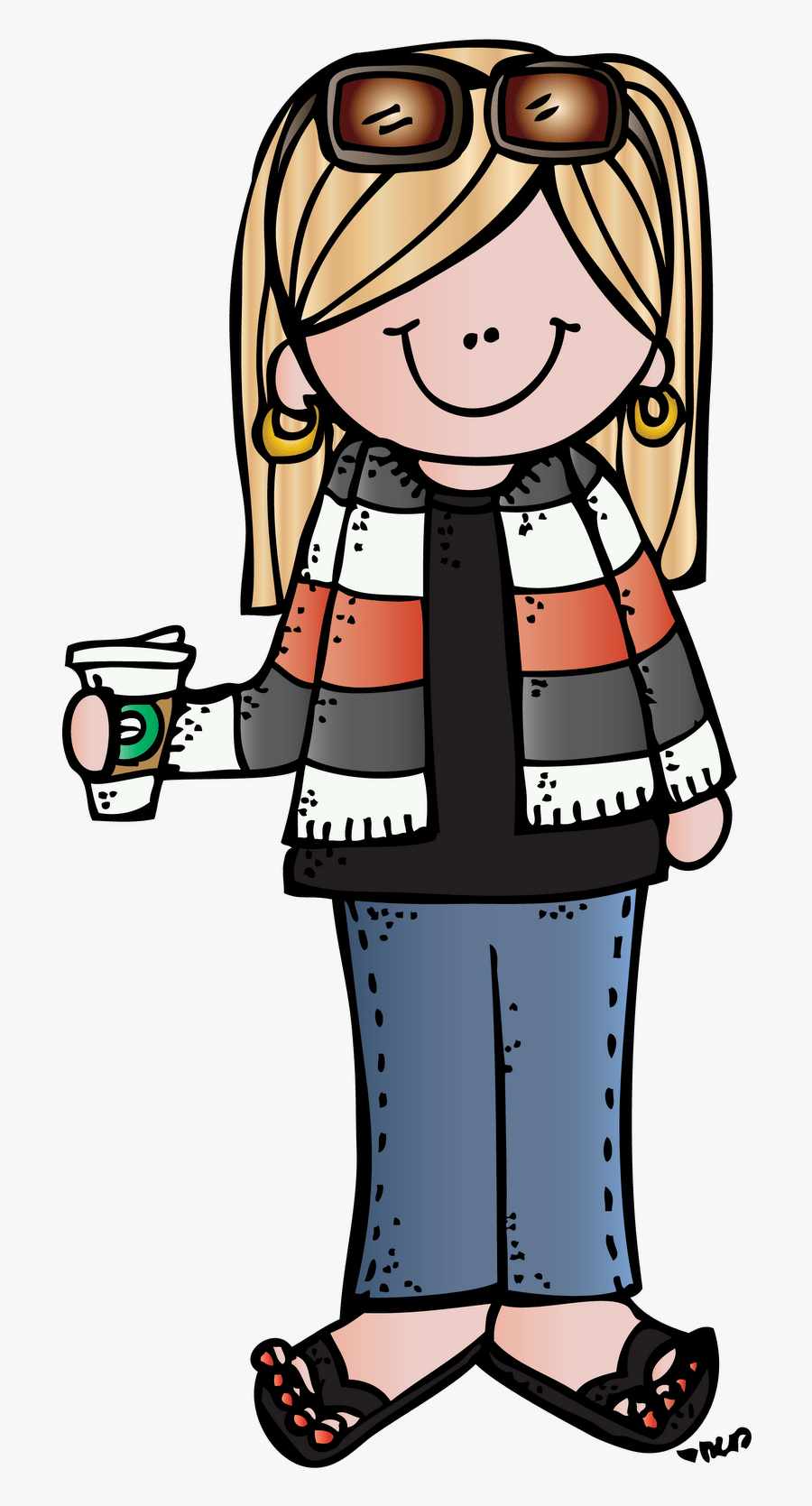 Free Melonheadz Computer Cliparts - Melonheadz Teacher Clipart, Transparent Clipart