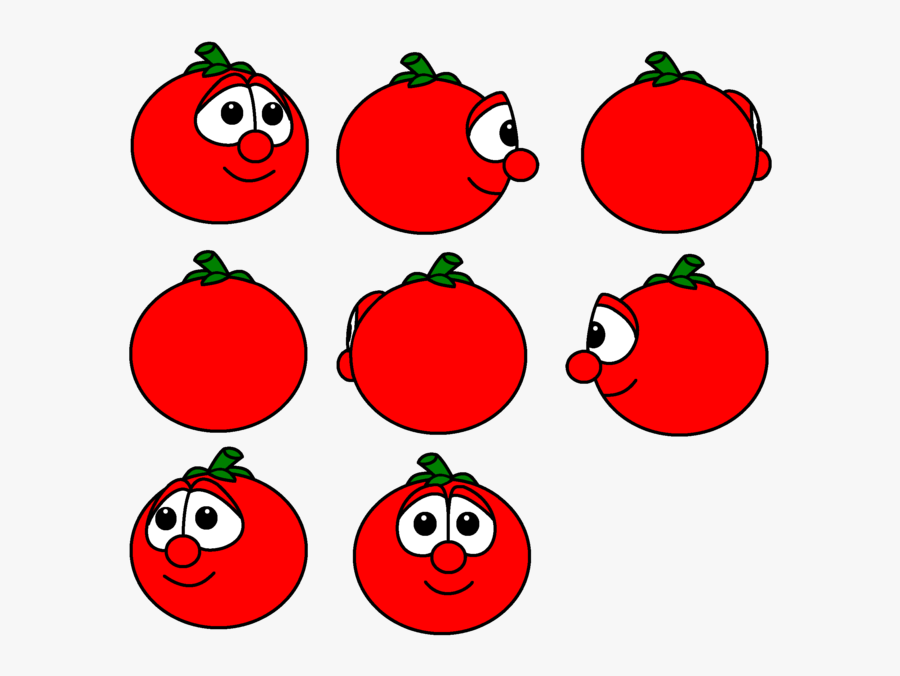 Tomato Clipart Bob - Veggietales Bob The Tomato, Transparent Clipart