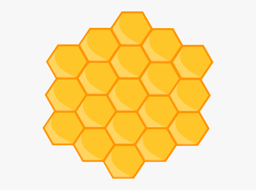 Bee Hive Clipart Lds - Honeycomb Clipart, Transparent Clipart