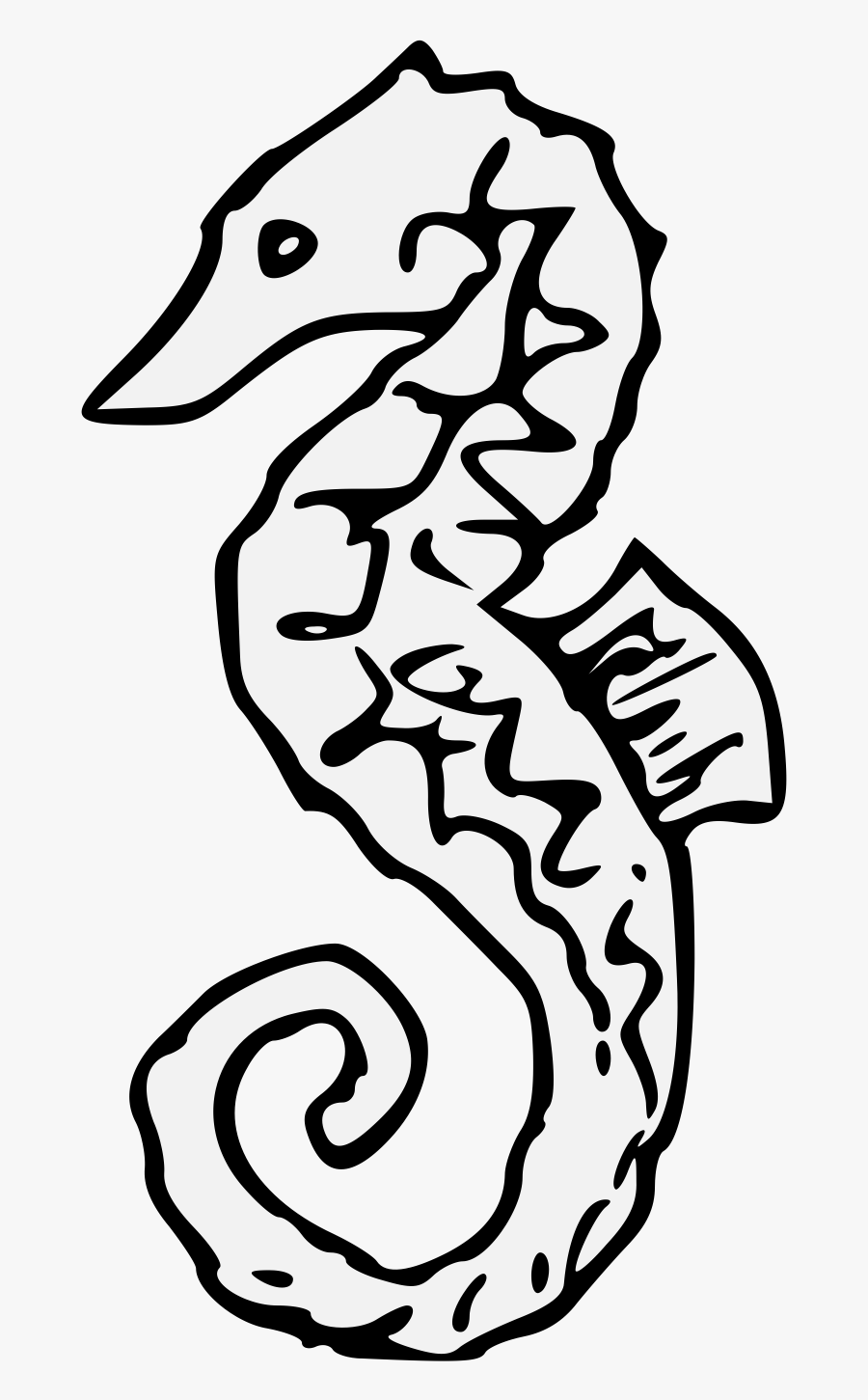 Sea Horse Art Png Clipart , Png Download - Illustration, Transparent Clipart