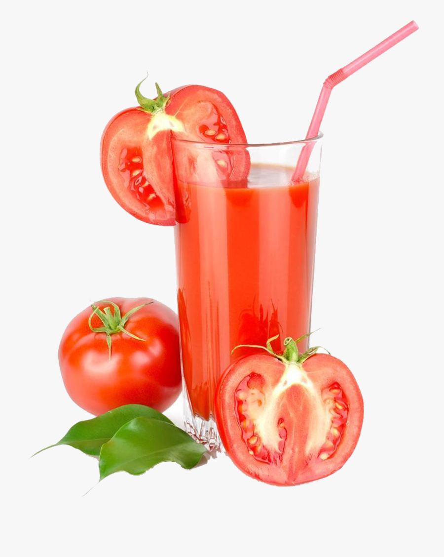 Tomato Juice Cocktail Drink - 茄 紅 素 食物, Transparent Clipart