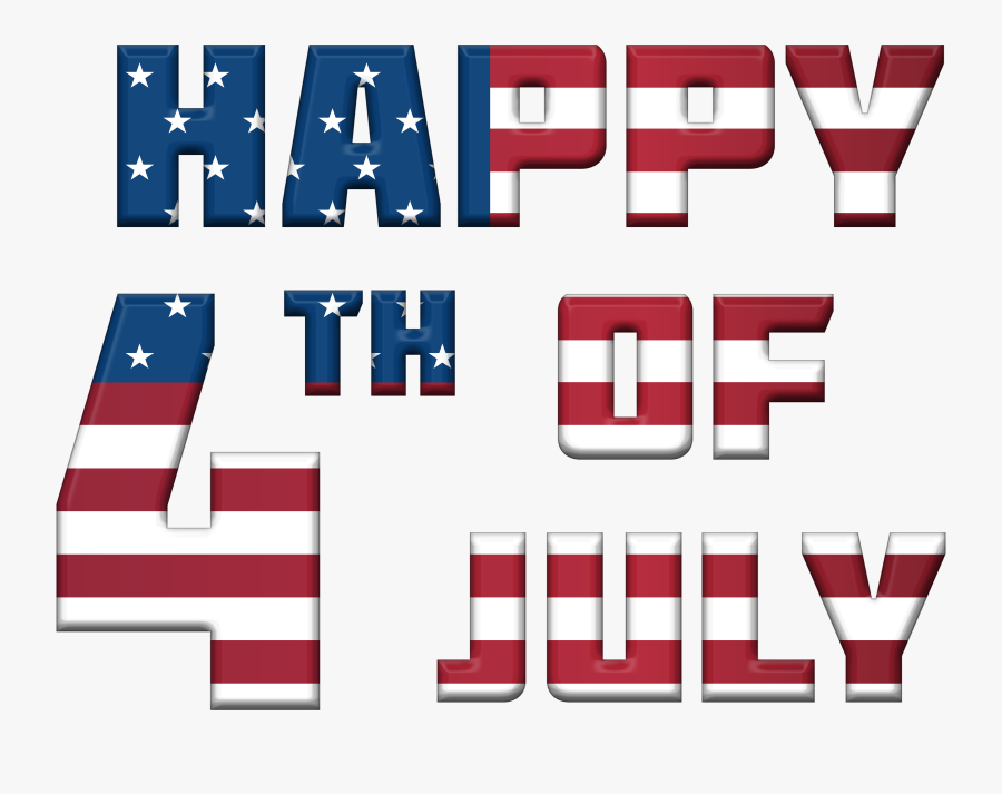 Happy 4th Of July Png Clipart , Png Download, Transparent Clipart