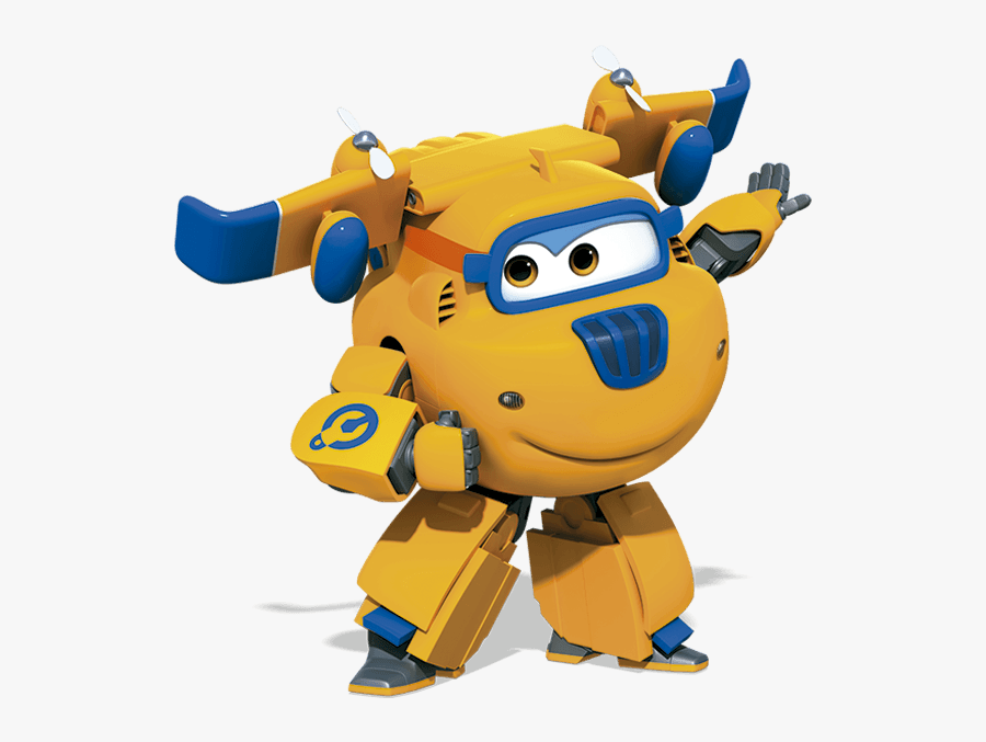 Donnie - Super Wings Donnie Png, Transparent Clipart