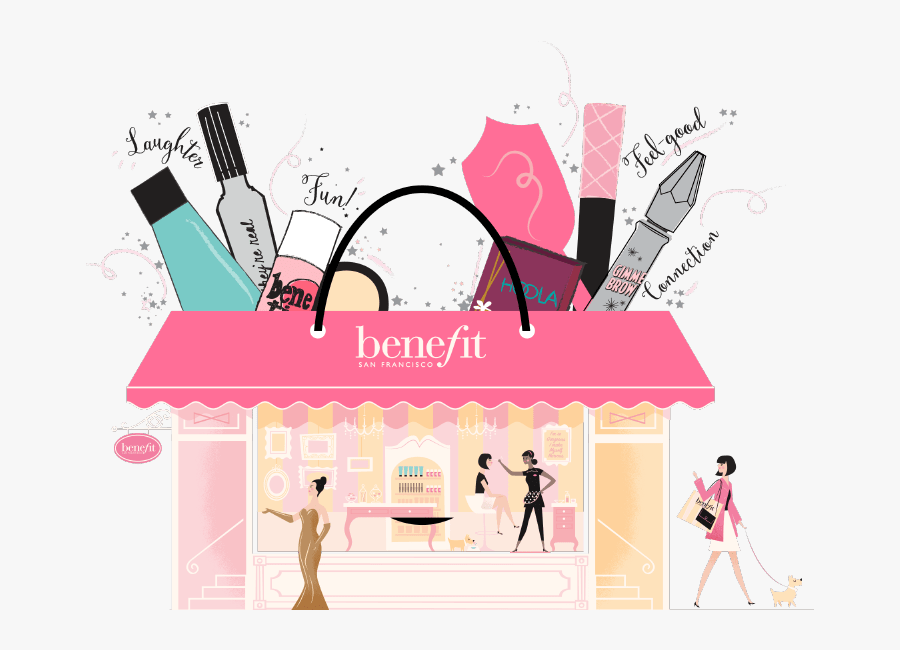 Careers Benefit Cosmetics Illustration - Benefit Cosmetics, Transparent Clipart