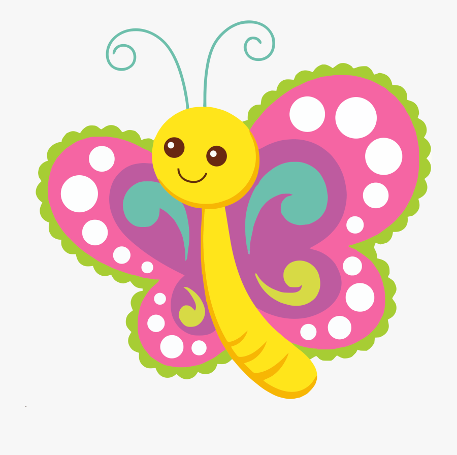 Pin By Zuraidah Hasan On Animals & Shelters - Cute Butterfly Clip Art, Transparent Clipart