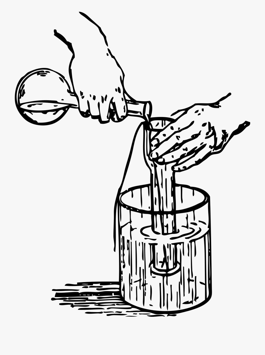 Experiment Clipart - Science Experiments Black And White, Transparent Clipart