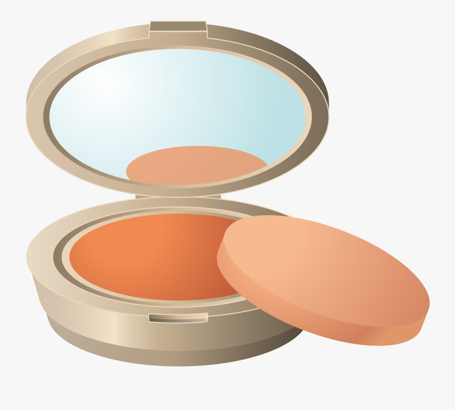 Clip Art Makeup Palette Clipart - Makeup Powder Clipart, Transparent Clipart