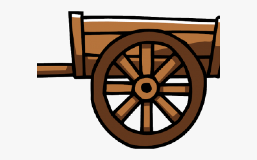 Cart Clipart Mormon Handcart - Lds Handcart Clipart, Transparent Clipart