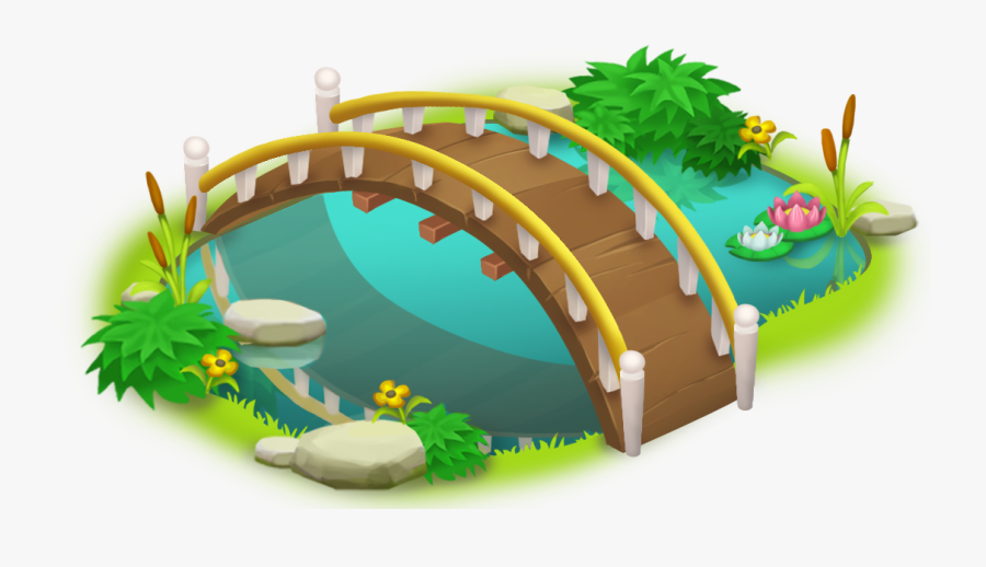 Bridge And Pond Png Clip Art - Bridge Clipart, Transparent Clipart