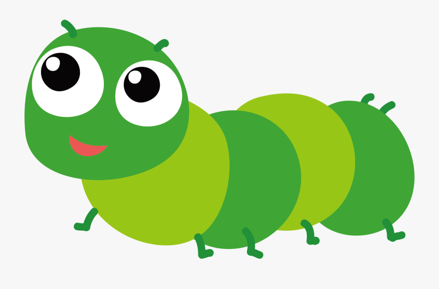 53982 - Caterpillar Clipart Transparent Background, Transparent Clipart
