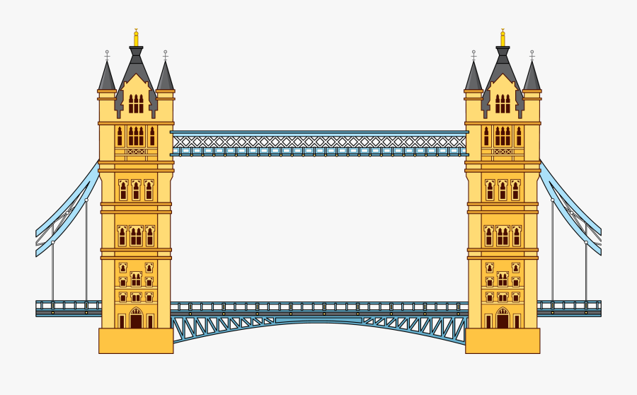 Tower Bridge London Clipart, Transparent Clipart