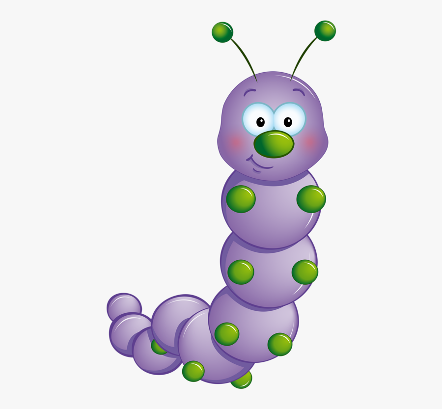 Caterpillar Clipart Transparent Background , Png Download - Transparent Background Caterpillar Clip Art, Transparent Clipart