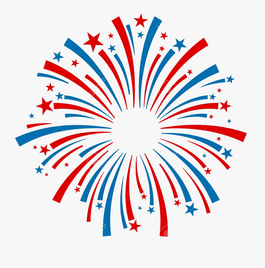 4th Of July Vector Clipart Th Free Clip Art Stock Illustrations - Fourth Of July Fireworks Cartoon, Transparent Clipart