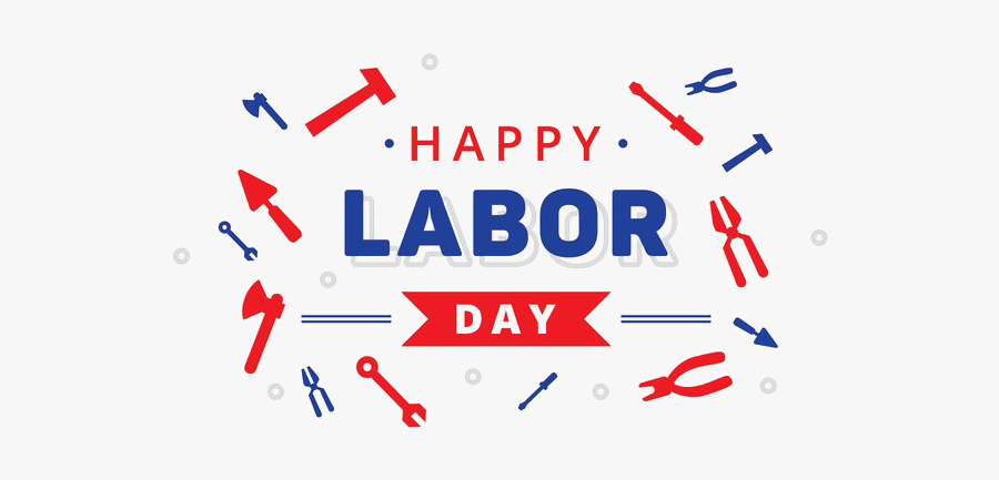 Labor Day Cliparts Free Download - Happy Labour Day Vector, Transparent Clipart