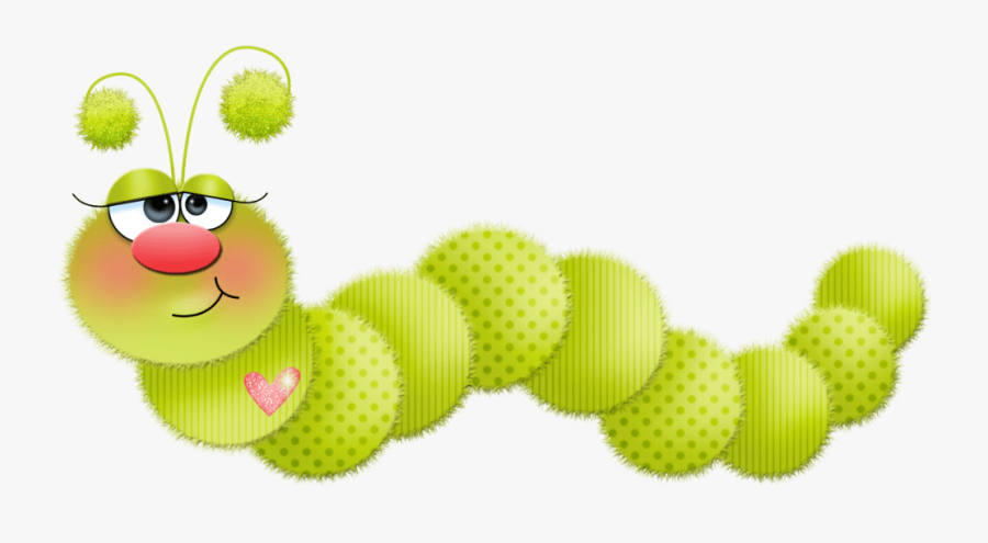 Green Worm Clip Art - Caterpillar Clipart Png, Transparent Clipart