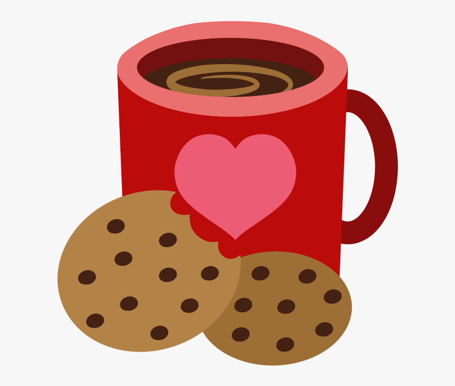 Mug Clipart Coffee Biscuit - Cookie And Coffee Clip Art, Transparent Clipart