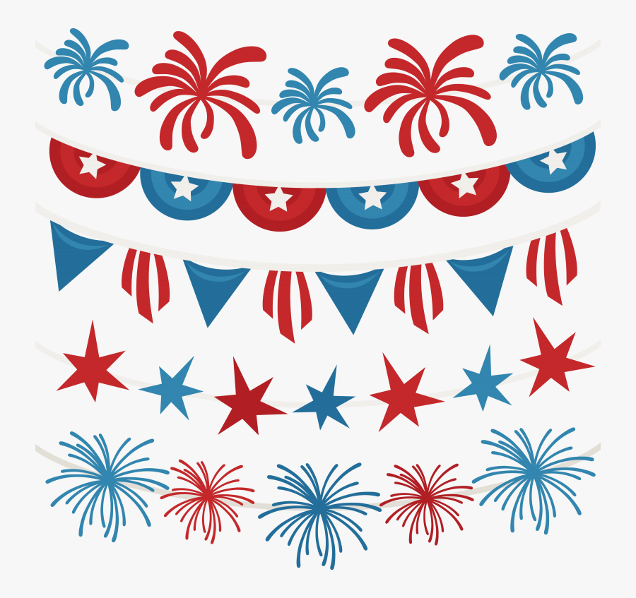 Transparent Fourth Of July Clip Art - 4th Of July Svg Free, Transparent Clipart