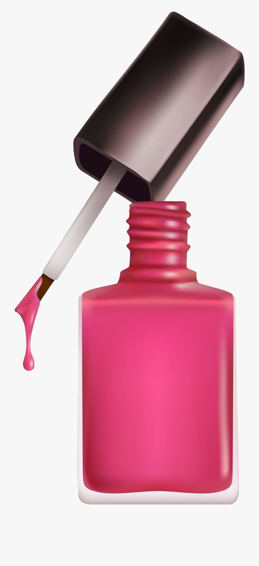 Nail Polish Bottle Clipart, Transparent Clipart