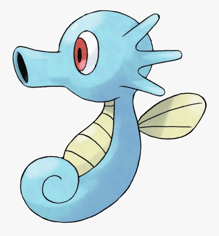 Gotta Critique Em All - Pokemon Horsea, Transparent Clipart