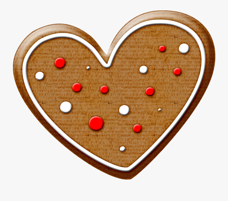 Heart Shaped Cookie Clipart, Transparent Clipart