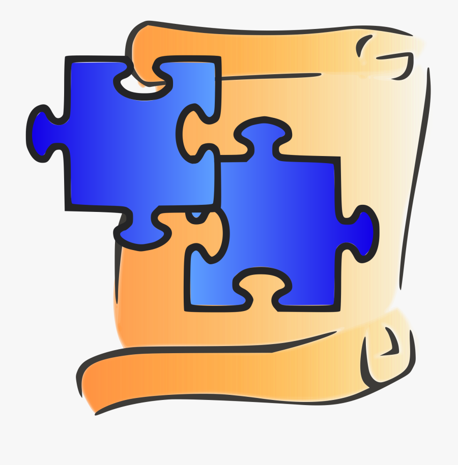 Game Clipart Bridge Game - Puzzle Pieces Clipart Transparent, Transparent Clipart