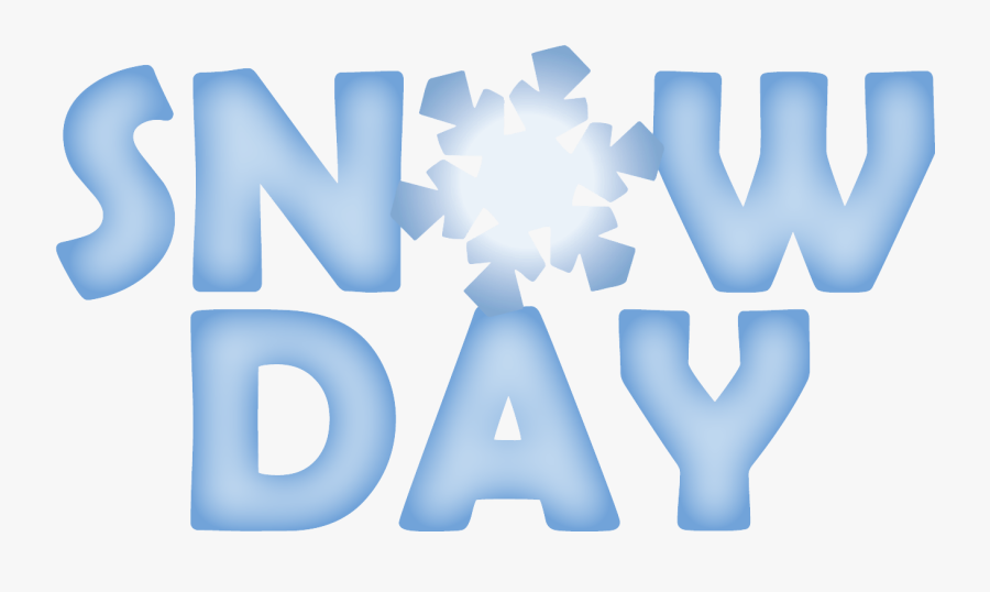 Backyard Snow Cliparts - Snow Day No School Clipart, Transparent Clipart